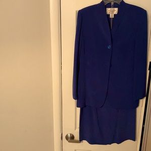 Jones New York silk suit
